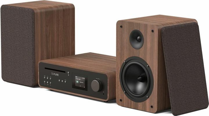 Pure Stéréo classique (Bluetooth, WiFi, Lecteur de CD, Spotify Connect, 2x 50 W)