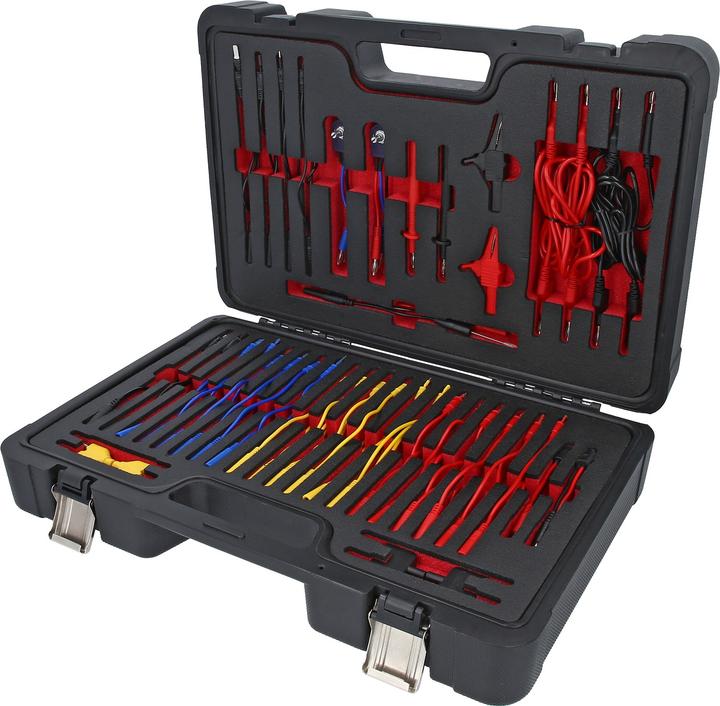 Actual product image KS Tools Kit de câbles de test et de mesure 12/24V Master diagnostics, 92 pcs (92 pieces)