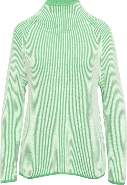 Produktbild S.Oliver Strickpullover Zweifarbiger Strickpullover mit Stehkragen (44)