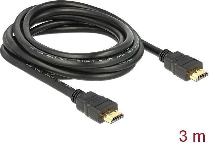 Productafbeelding Delock HDMI (Type A) - HDMI (Type A) (3 m, HDMI)