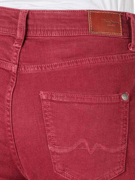 Actual product image Pepe Jeans Colour Denim Violet Mom Fit Burgund (W25/L30)