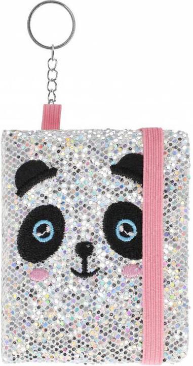 Image du produit Starpak Carnet de notes porte-clés Panda (Blanc, Couverture souple)