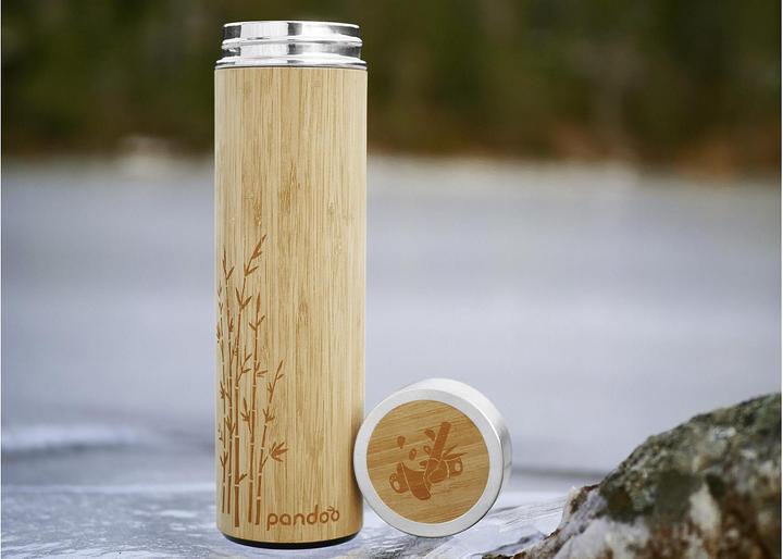 Actual product image Pandoo Bamboo thermal mug 480 (0.48 l)