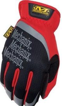 Produktbild Mechanix Wear Handschuhe Mechanix FastFit® Grösse M. Rote. Geraffte Bündchen, Kunstleder, TrekDry® (M)