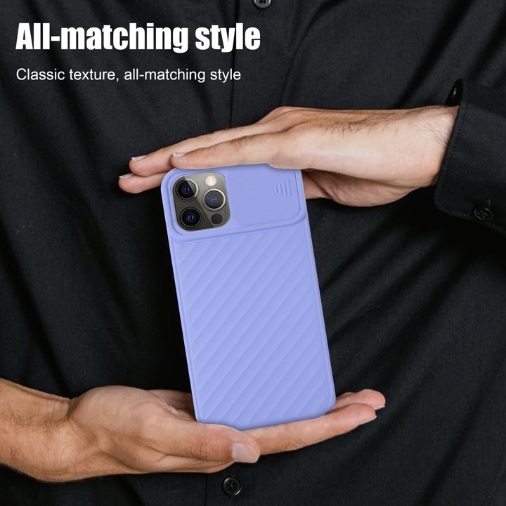 Actual product image Cadorabo TPU cover with camera protection (Apple iPhone 12 Pro Max)