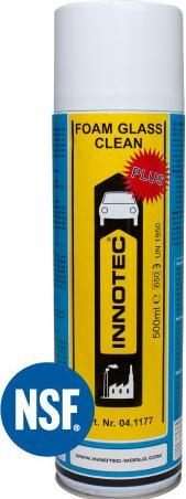 Produktbild Innotec Foam Glass Clean Plus Lebensmitteltauglicher Glasreiniger 500 ml Aerosol
