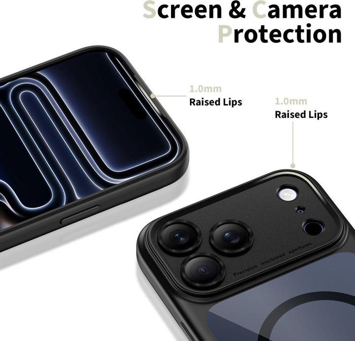 Produktbild Tech-Protect Magpeak Magsafe Cc Iphone 17 Pro Schwarz/Klar (Apple iPhone 17 Pro)