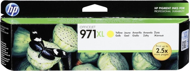 Actual product image HP 971xl (Y)