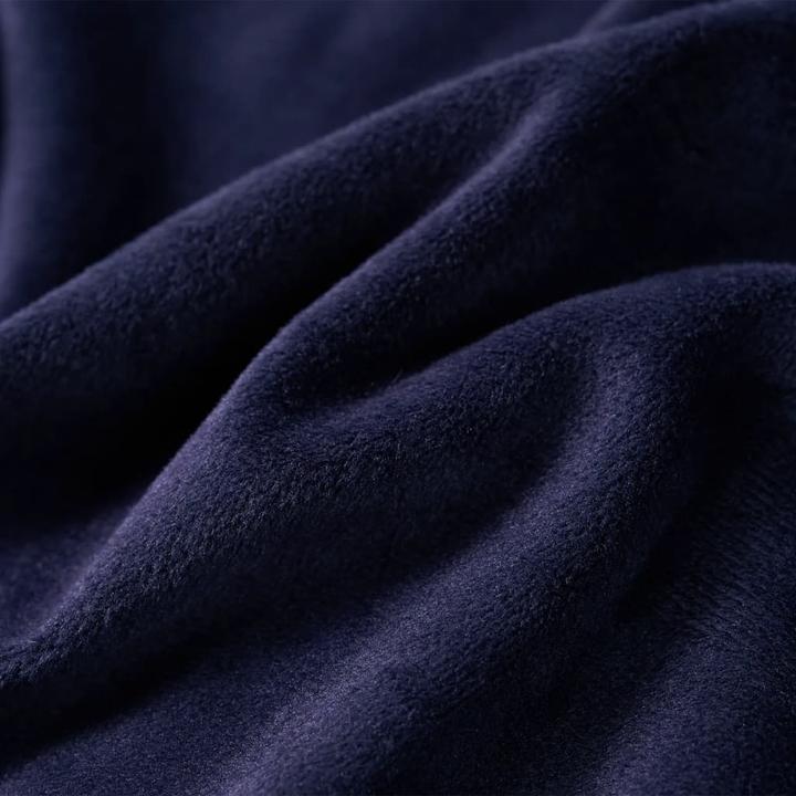 Produktbild VidaXL Kinder-Kapuzenjacke Marineblau 116,Material: 94 % Polyester (116)