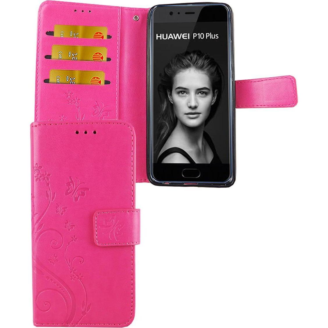 Thumbnail - König Design Hülle Handy Schutz für Huawei P10 Plus Case Cover Tasche Wallet Etui Handyhülle (Huawei P10 Plus), Smartpho...