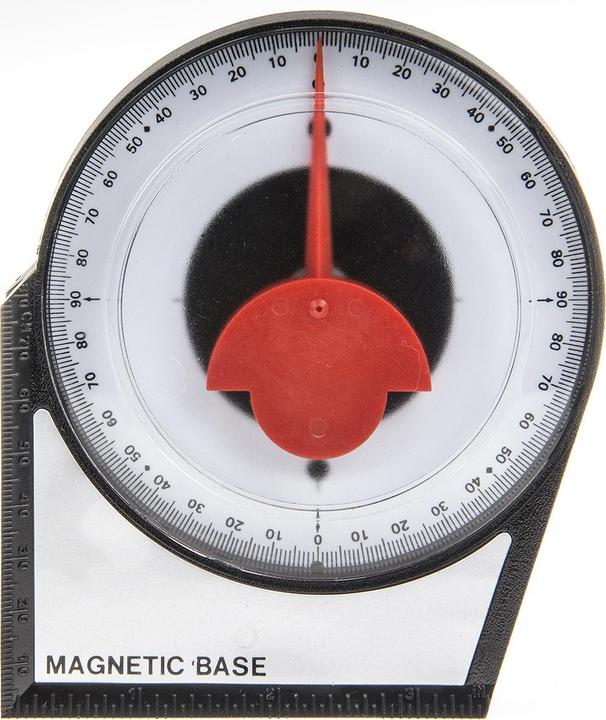 Immagine prodotto RS PRO Inclinometro, 130mm magnetico, ±0.5°