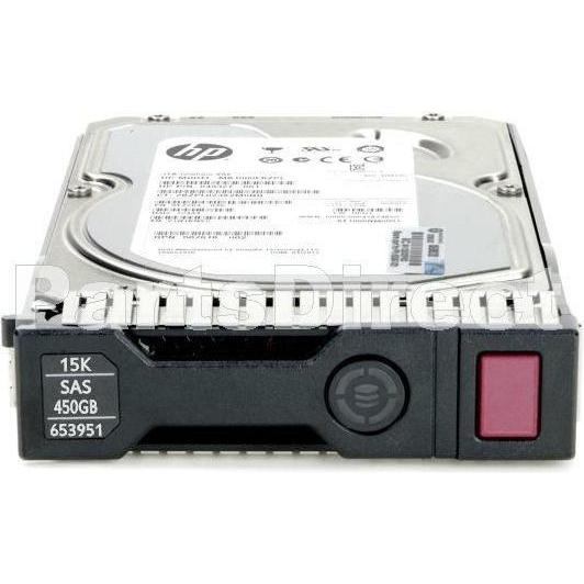 HP 450GB 6G SAS 15K 3.5" LFF SC (0.45 TB, 3.5"), Festplatte