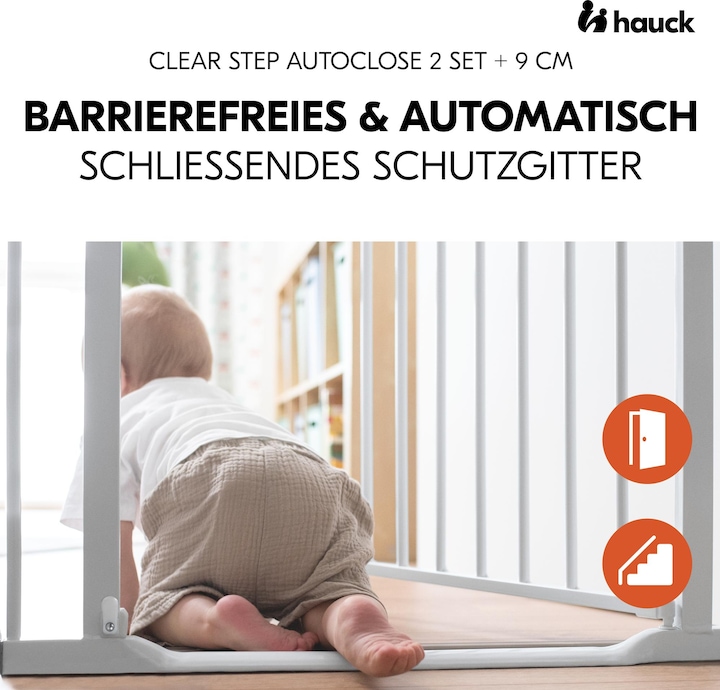 Immagine prodotto Hauck Clear Step Autoclose 2 Set +9 cm (84 cm)