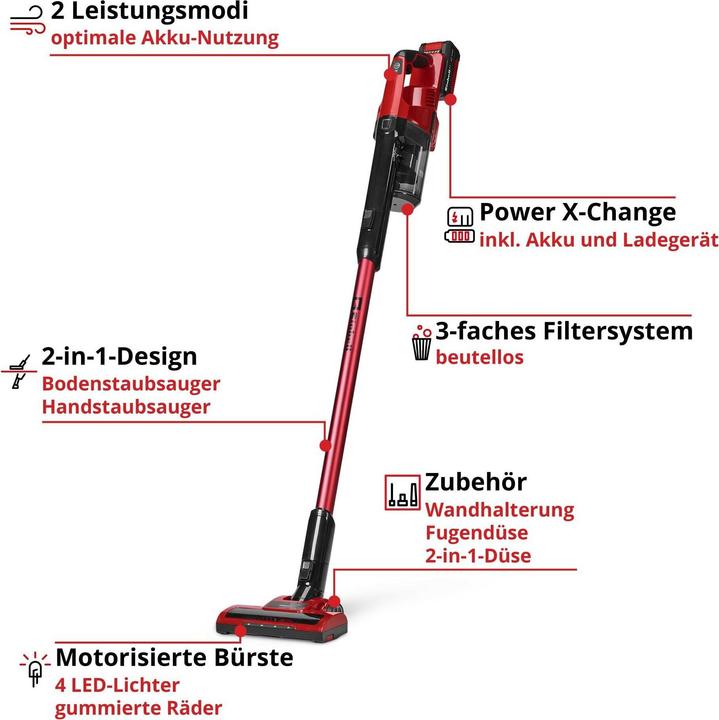 Image du produit Einhell Aspirapolvere Senza Filo