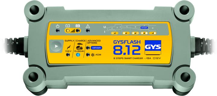 Actual product image GYS Charger FLASH 8.12 (12V, 8 A)