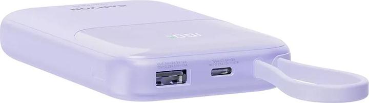 Image du produit Canyon power bank OnPower 101 built-in cable 10000 mAh PD22.5W Violetin (10000 mAh, 22.50 Wh)