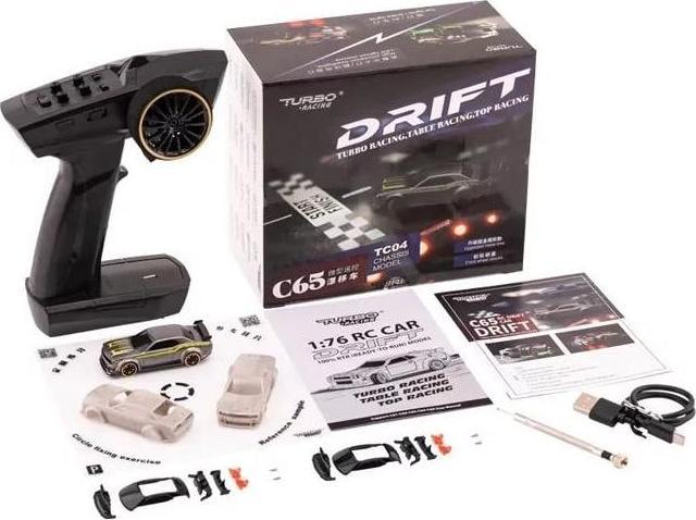 Produktbild Turbo Racing Micro Drift Muscle C65 (RTR Ready-to-Run)