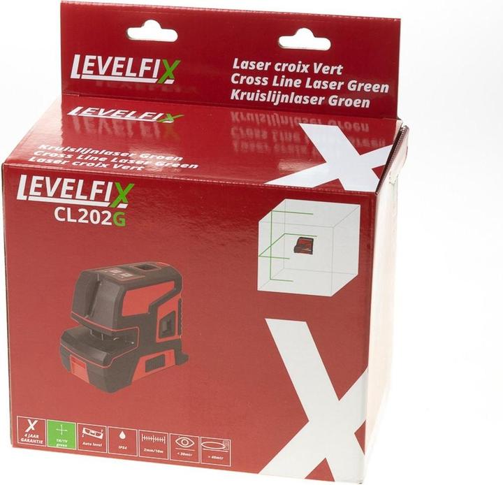 Image du produit Levelfix Groene Kruislijnlaser - 556122
