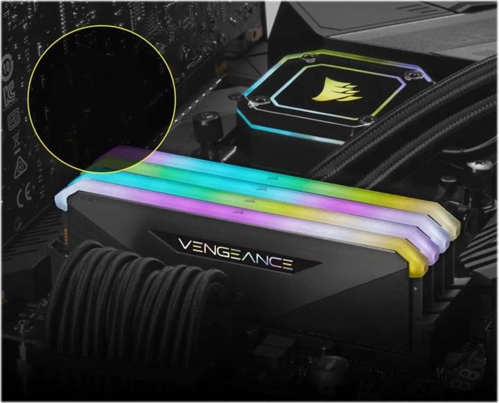 Productafbeelding Corsair Vengeance RGB RT (2 x 8GB, 4000 MHz, DDR4 RAM, DIMM 288 pin)