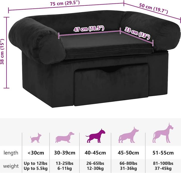 Immagine prodotto vidaXL Hundesofa (Cane)