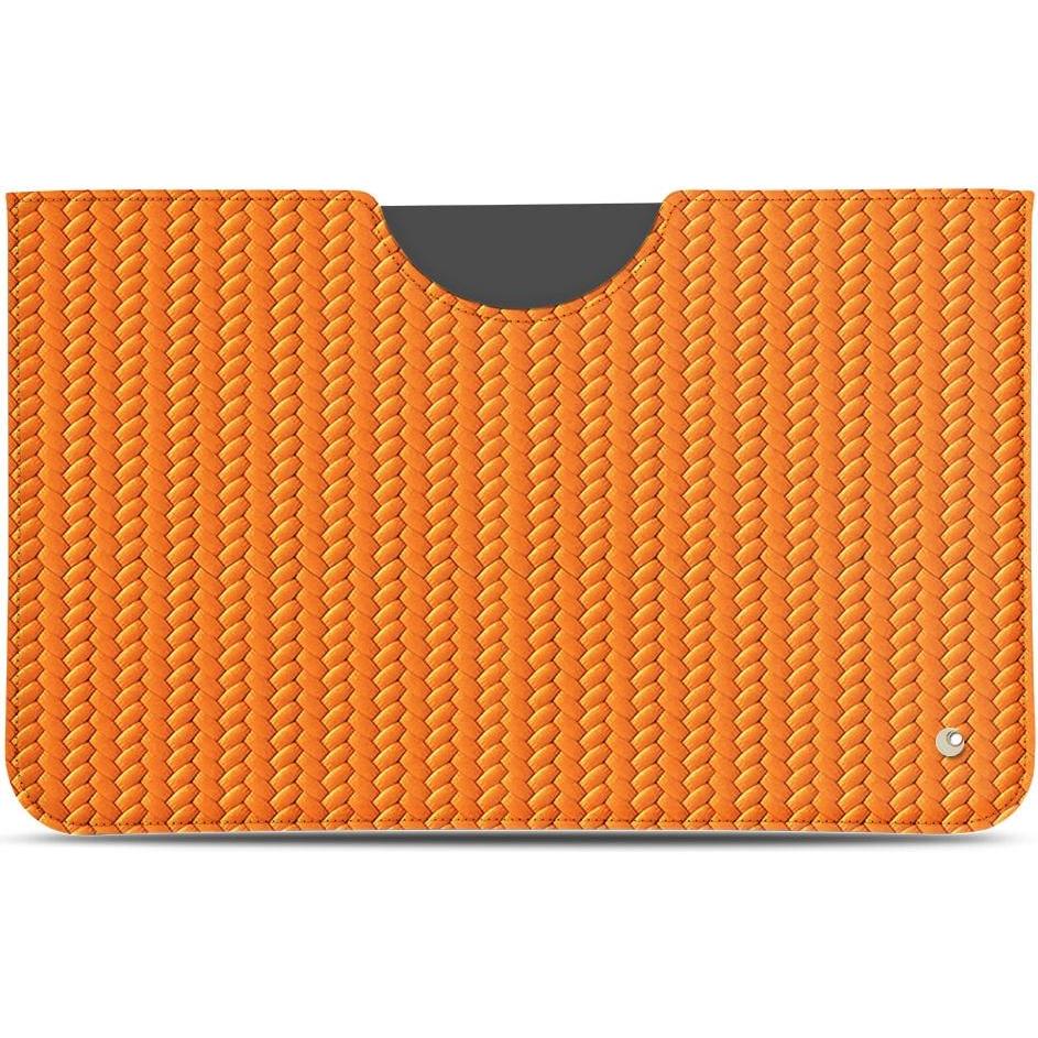 Noreve Lederschutzhülle (iPad 10.2 2019), Tablet Hülle, Orange