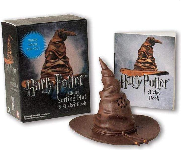 Actual product image Harry Potter Talking Sorting Hat and Sticker Book (16 Sticker)