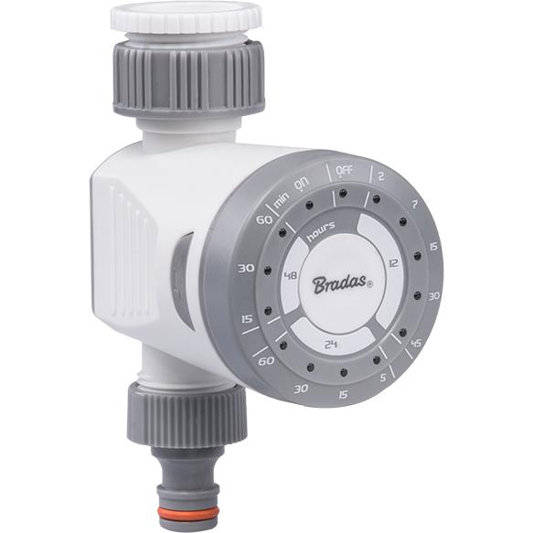 Bradas, Sistema di irrigazione, Programmatore/contatore di flusso per l'irrigazione (Computer per l'irrigazione)