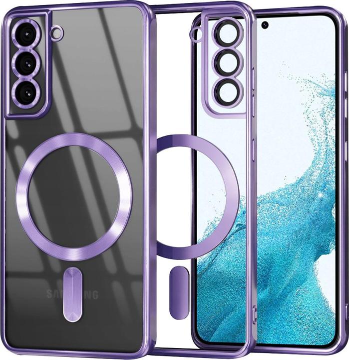 Produktbild Techsuit - Luxury Crystal MagSafe - Samsung Galaxy S22 5G - Light Purple (Samsung Galaxy S22 5G)