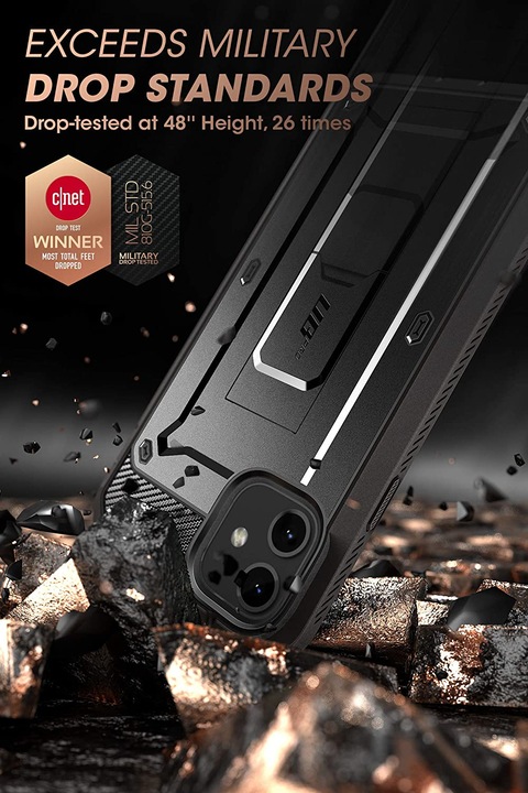 Actual product image Supcase UNICORN BEETLE PRO Armored case for iPhone 11 black (Apple iPhone 11)