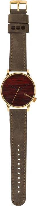 Produktbild Komono The Winston Gold Wood (Analoguhr, 41 mm)