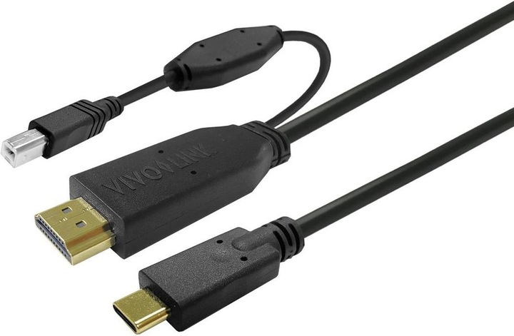 Actual product image Vivolink Touch Screen Cable 10m Black (10 m, USB 3.2 Gen 1)