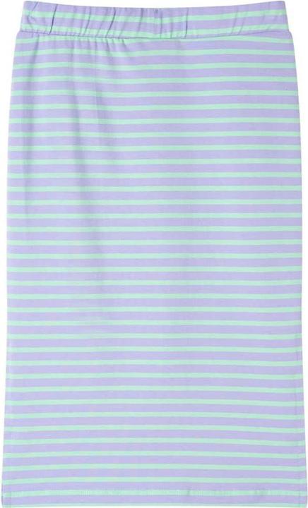 Image du produit vidaXL Jupe enfant à rayures droite Vert menthe clair (116)