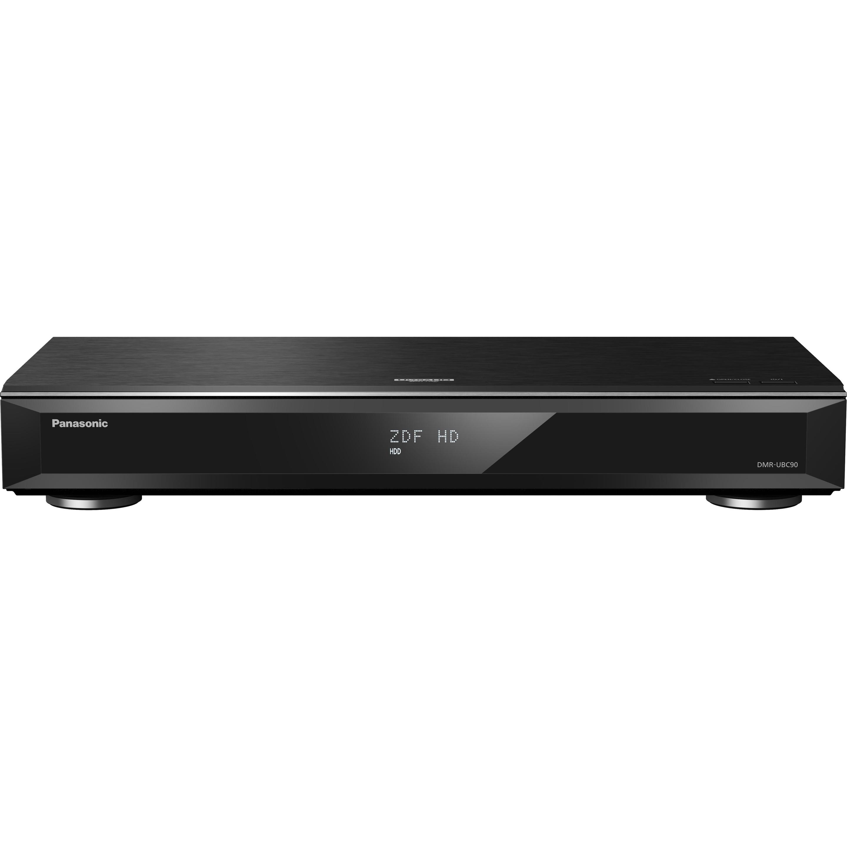 Panasonic Dmr-Ubc90egk (2000 GB, Blu-ray Player, Blu-ray Recorder), Bluray Player + DVD Player, Schwarz