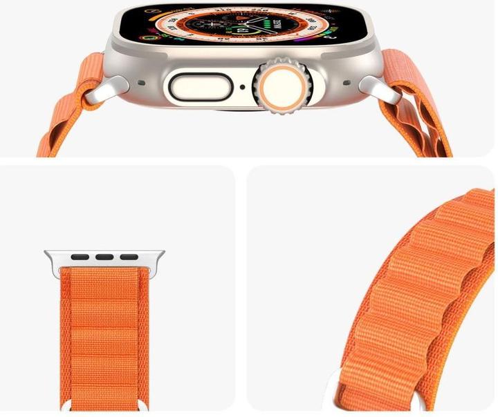 Produktbild Dux Ducis Sport-Schnallenarmband für Apple Watch 8/7/6/SE/5/4/3/2/1 (41, 40, 38 mm), Armband GS-Vers (38 mm, 40 mm, 41 mm, Nylon)