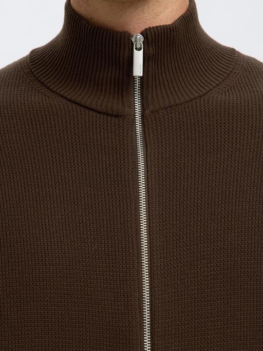 Produktbild Selected Slhdane Ls Knit Structure Full Zip Noos (XXL)