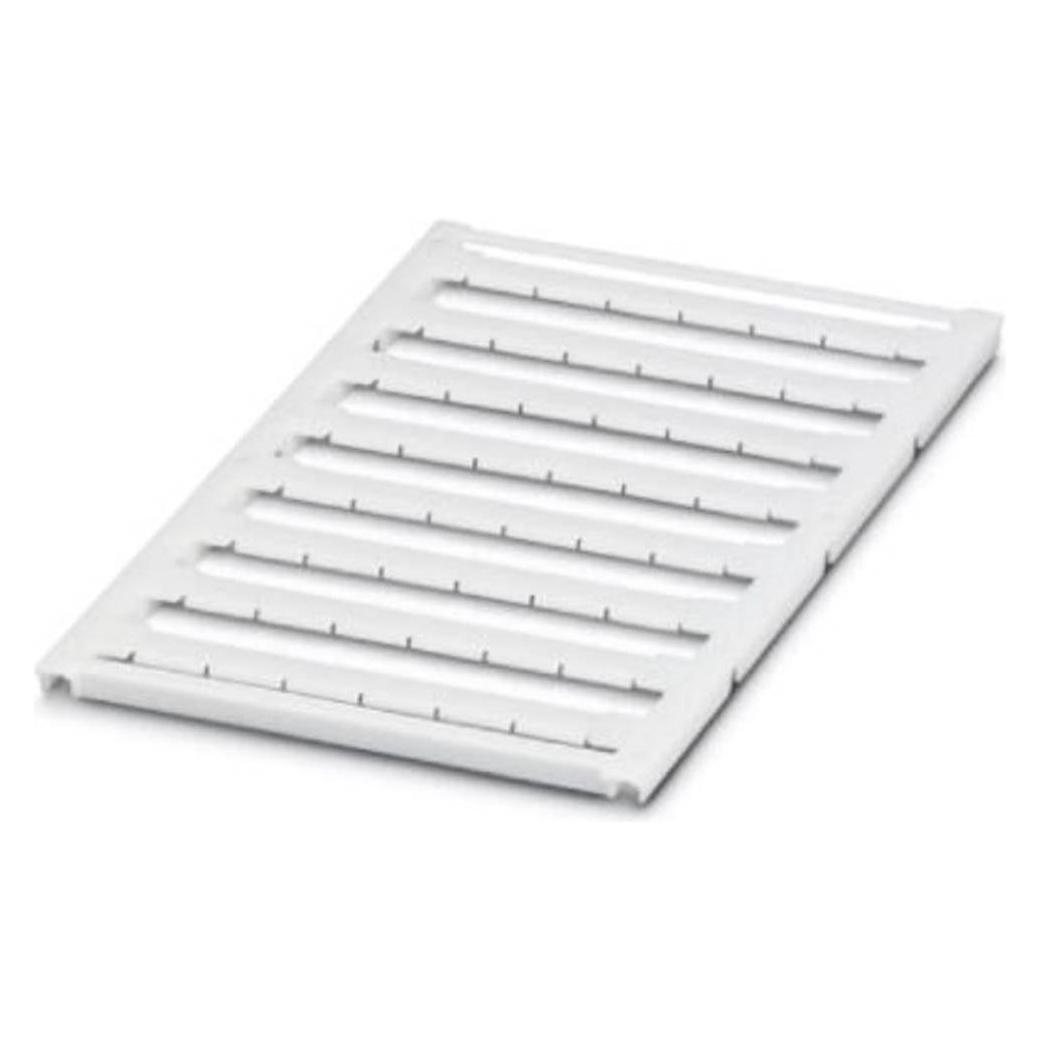 Phoenix Klemmenmarkierung UC-TMF 10, Elektronikkabel + Stecker, Weiss