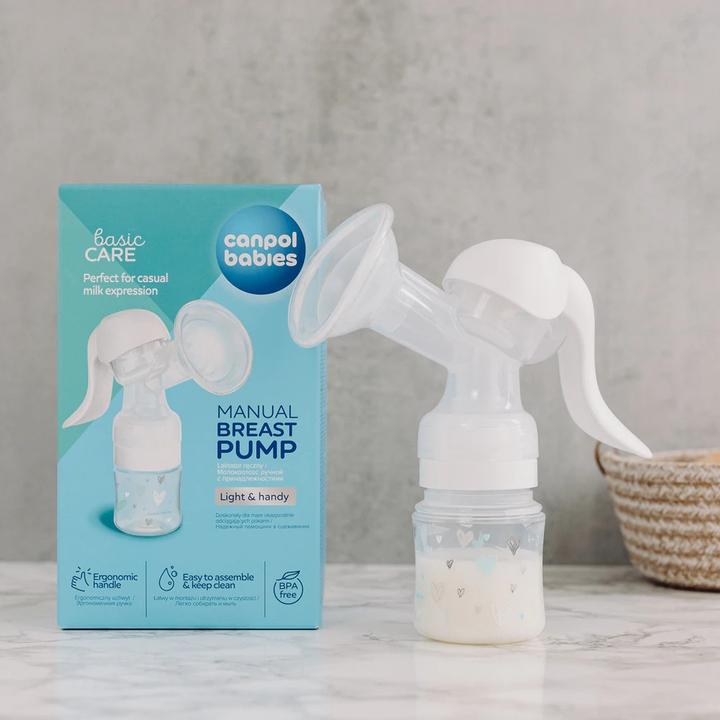 Actual product image Canpol BABIES Manual breast pump Basic 12/216