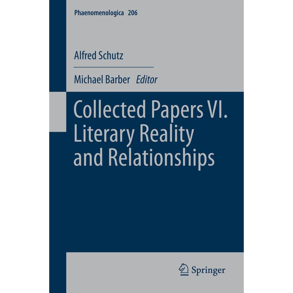 Collected Papers VI. Literary Reality and Relationships, Fachbücher