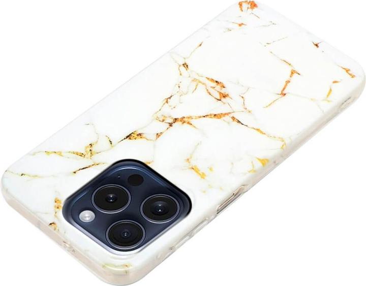 Actual product image Cover-Discount iPhone 16 Pro - Cover mobile phone case Marble (Apple iPhone 16 Pro)