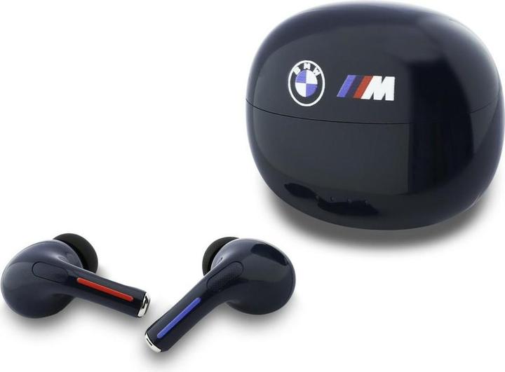 BMW Bluetooth TWS Earphones Printed Logo navy blue (12 h, Wireless)