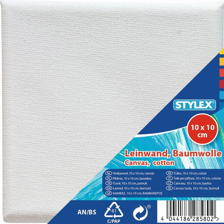 Produktbild Stylex Leinwand, 10 x 10cm (10 x 10 cm)