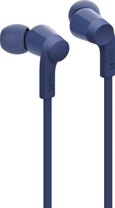 Produktbild Belkin Rockstar In Ear Kopfhörer Kabel, USB-C, blau G3H0002hqBLV2 (keine Geräuschunterdrückung, Kabelgebunden)