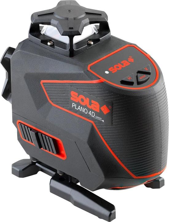 Produktbild Sola PLANO 4D GREEN 360Â° Kruislijnlaser set in koffer - Groen - 4x 30m