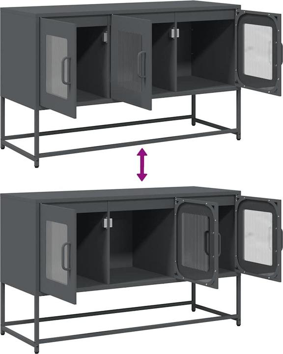 Produktbild vidaXL TV-Schrank (100.50 x 39 x 60.50 cm)