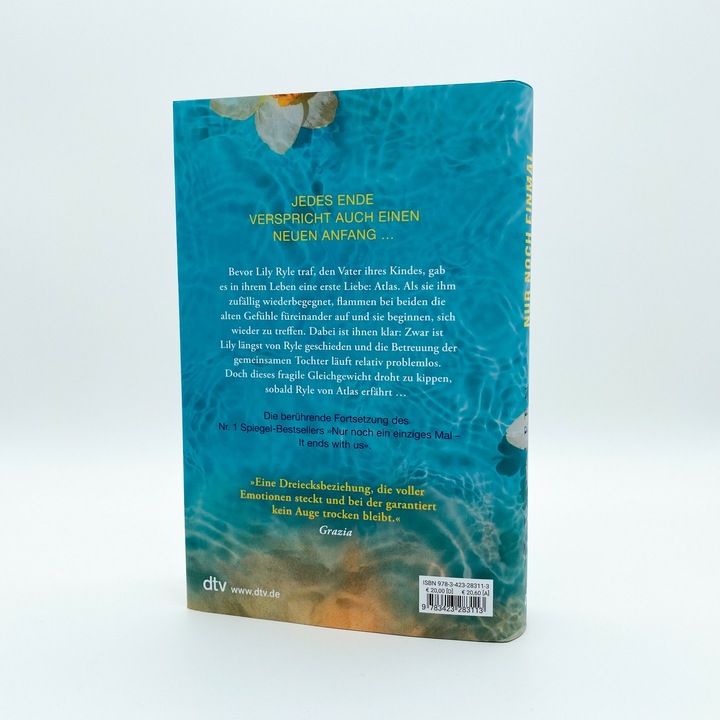 Actual product image It starts with us – Nur noch einmal und für immer (German, Colleen Hoover., Katarina Ganslandt, Anja Galić, 2022)