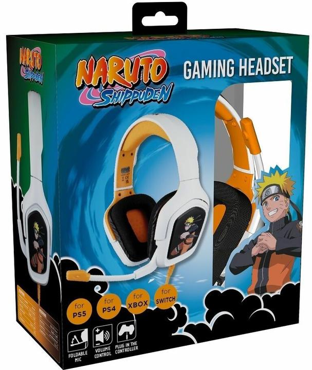Actual product image Konix Naruto headset - white (Cable)