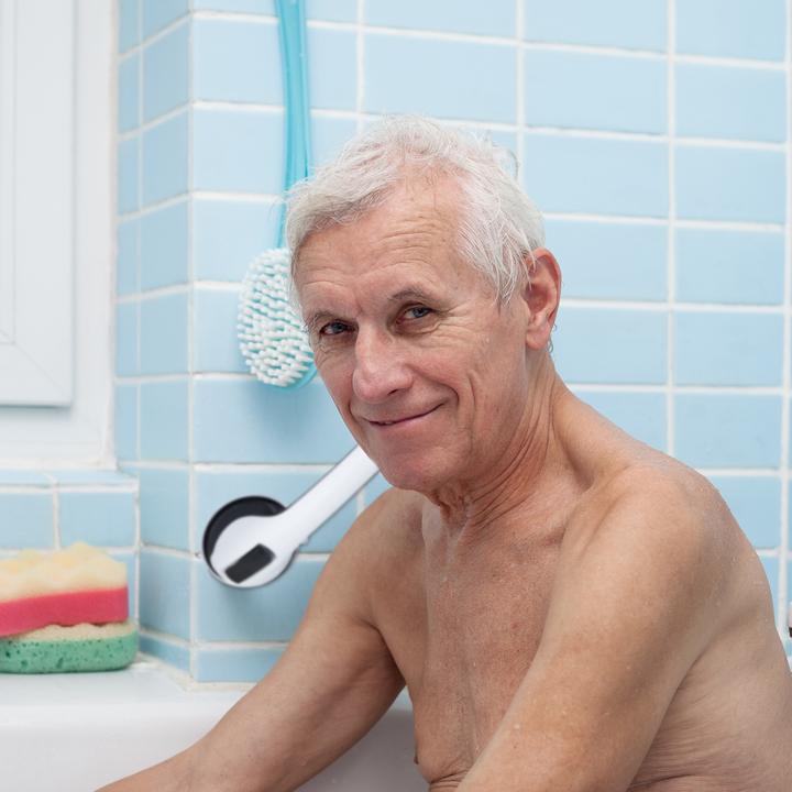 Actual product image Relaxdays Suction cup handle