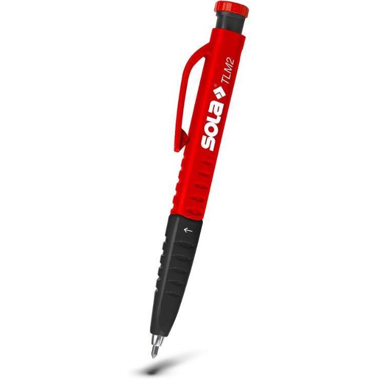 Thumbnail - Sola Messwerkzeuge, Bleistift, TLM2 - Tieflochmarker und Druckbleistift in einem - Marker mit integriertem Spitzer - Gra...