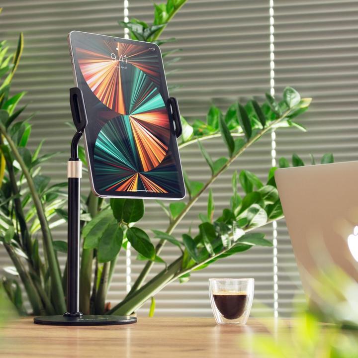 Produktbild Wozinsky stand for tablet and phone on the desk black (WTHBK4)