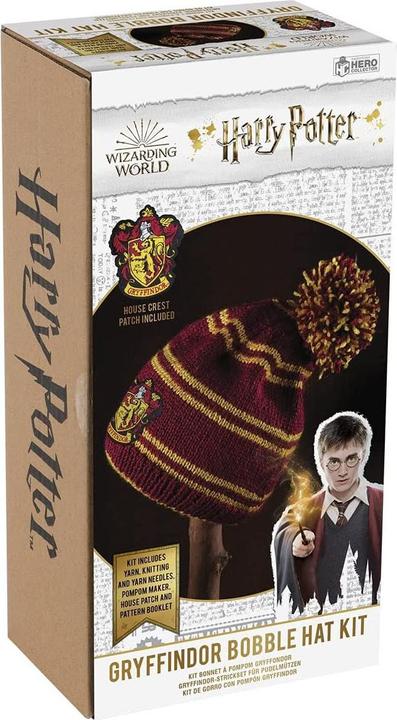 Thumbs Up Harry Potter Knitting Set for Hat Gryffindor